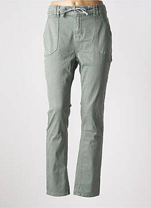 Pantalon slim verde STREET ONE femeie