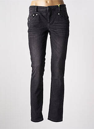 Blugi cu croială slim negru STREET ONE femeie