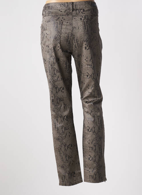 Pantalon slim gri GEISHA femeie