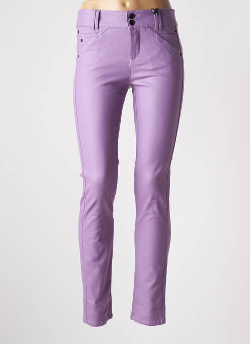 Pantalon slim violet STREET ONE femeie