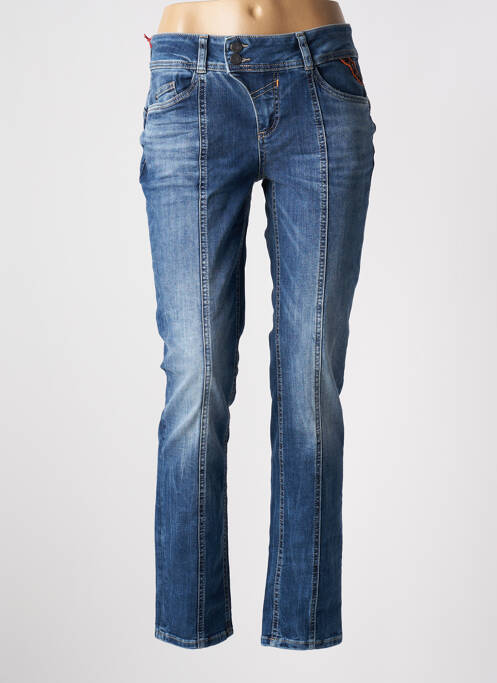 Blugi cu croială slim albastru STREET ONE femeie