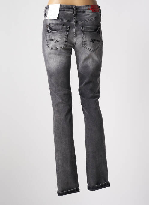 Blugi cu croială slim talie joasă talie joasă gri STREET ONE femme