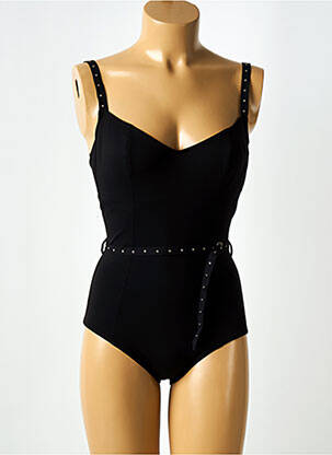 Costum de baie dintr-o singură piesă negru MAISON LEJABY femeie