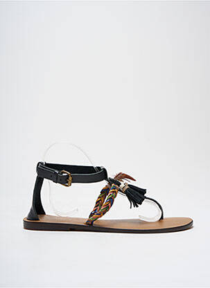 Șlapi negru L'ATELIER TROPÉZIEN femeie