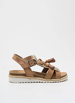 Sandale/Pantofi decupați auriu REQINS fată