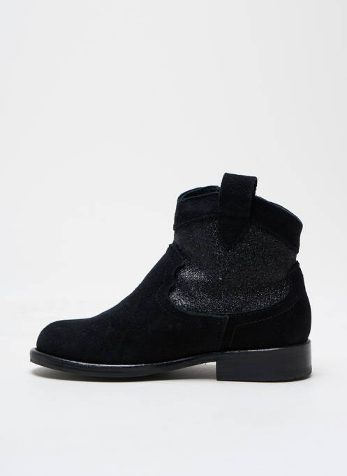 Botine/Ghete negru NIMAL fată