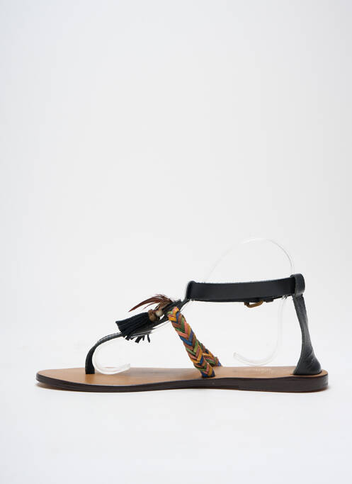 Șlapi negru L'ATELIER TROPÉZIEN femeie