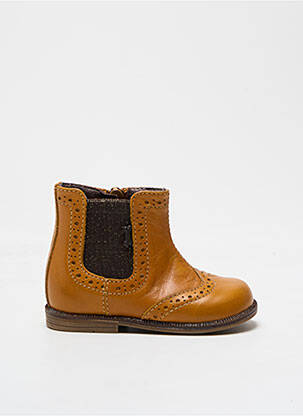 Botine/Ghete galben STONES AND BONES fată