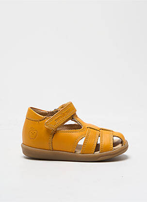 Sandale/Pantofi decupați galben SHOO POM băiat