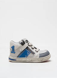 Adidași material neted vârf rotund albastru BELLAMY garcon
