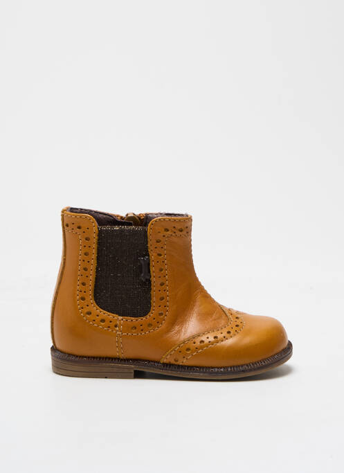 Botine/Ghete galben STONES AND BONES fată