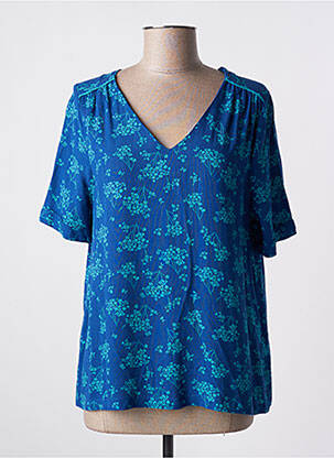 Bluză albastru ÉTYMOLOGIE femeie