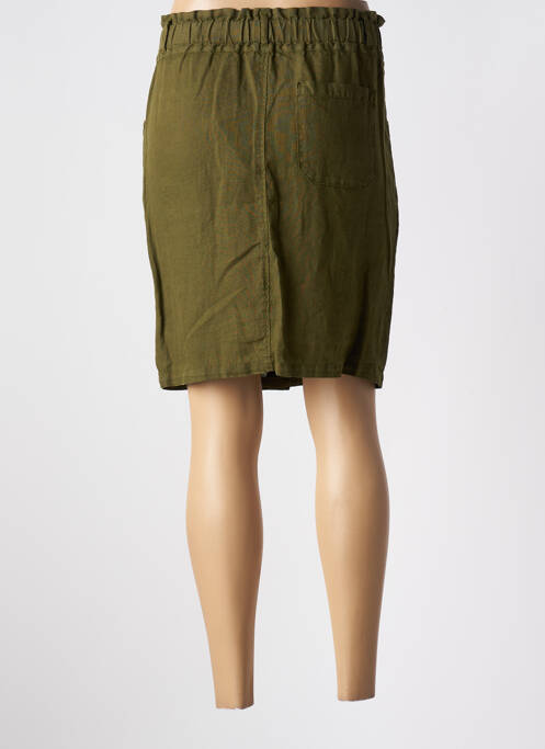 Fustă midi verde ONE STEP femeie