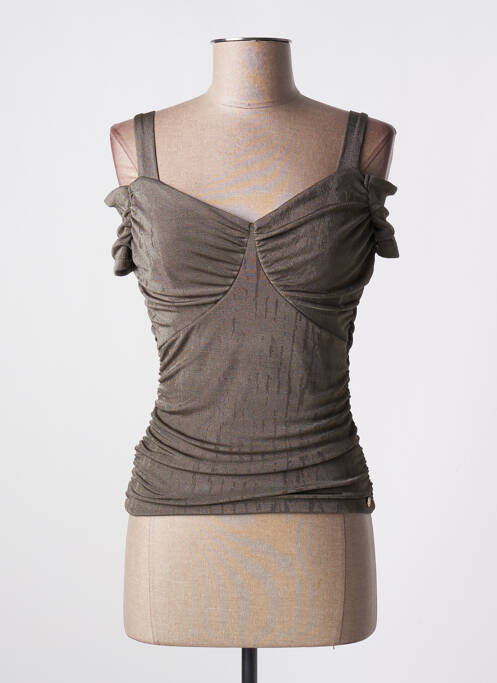 Top verde GUESS femeie