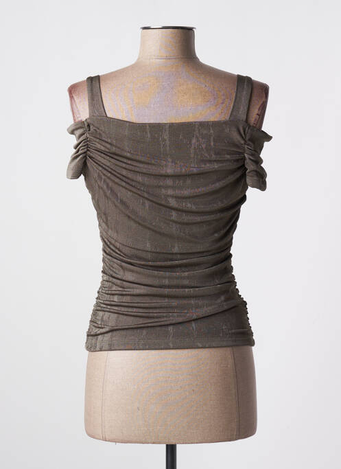 Top verde GUESS femeie