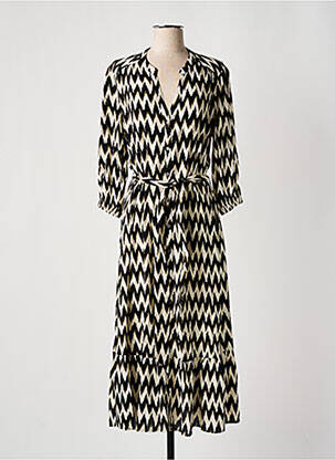 Rochie lungă negru GARCIA femeie