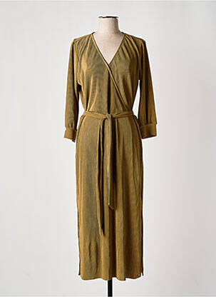 Rochie lungă auriu GARCIA femeie