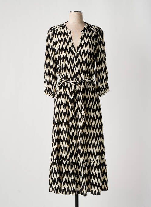 Rochie lungă negru GARCIA femeie