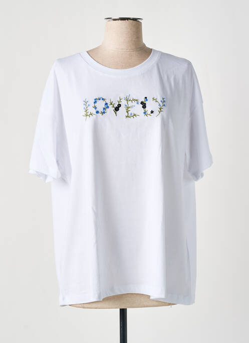 Tricou alb KAFFE femeie