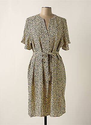 Rochie midi bej GARCIA femeie