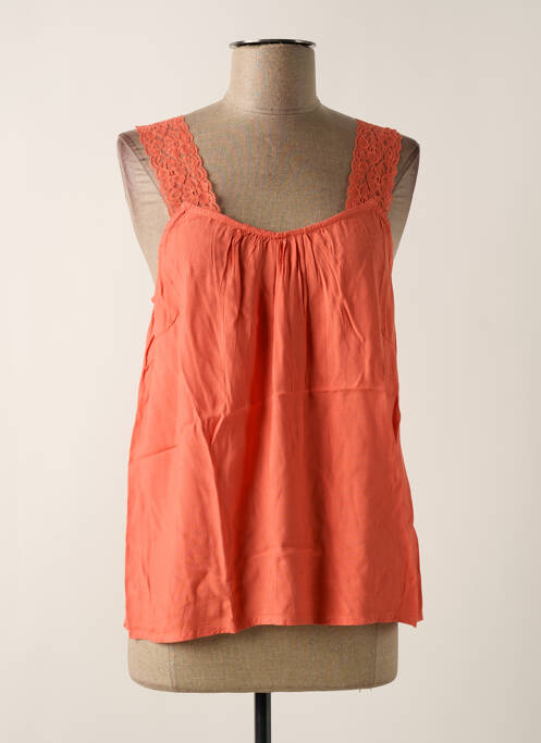 Top portocaliu CREAM femeie