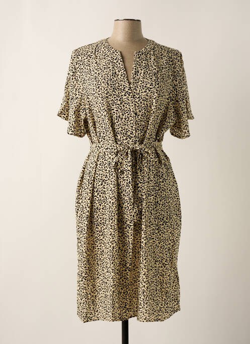 Rochie midi bej GARCIA femeie