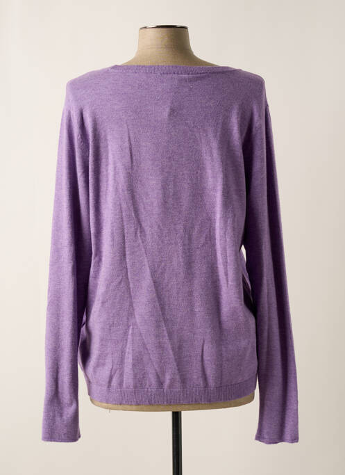 Vestă cu mâneci lungi violet CREAM femeie