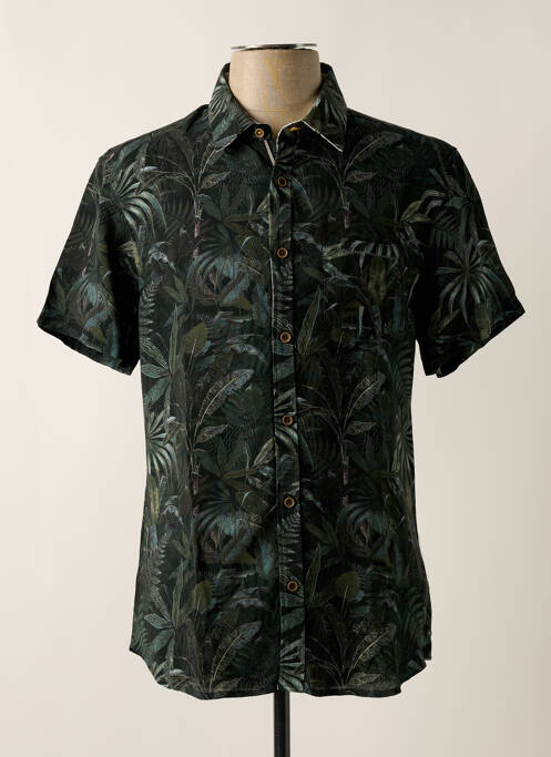 Cămașă cu mâneci scurte verde TEDDY SMITH bărbat