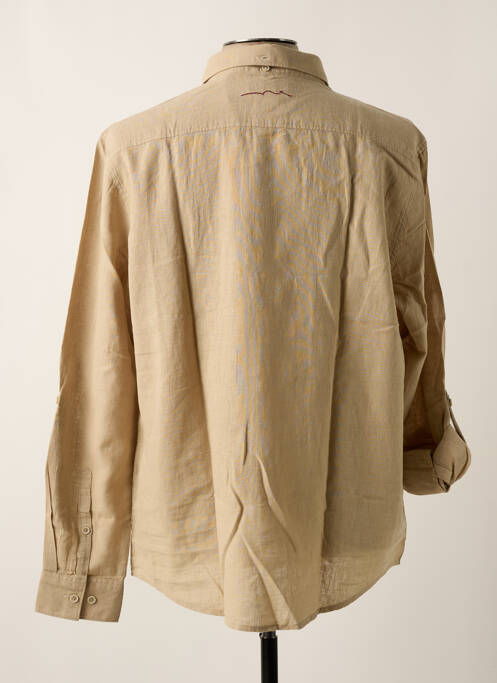 Cămașă cu mâneci lungi bej TEDDY SMITH bărbat