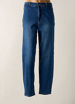 Blugi cu croială dreaptă albastru KAFFE femeie