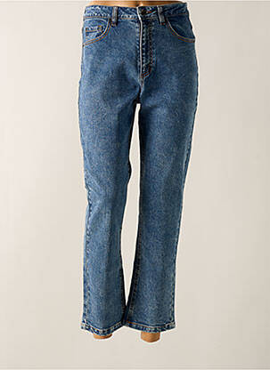 Blugi cu croială dreaptă albastru KAFFE femeie