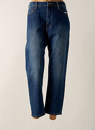 Blugi cu croială dreaptă albastru KAFFE femeie