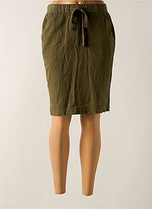 Fustă midi verde KAFFE femeie