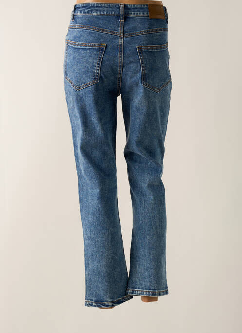 Blugi cu croială dreaptă talie înaltă talie înaltă albastru KAFFE femme