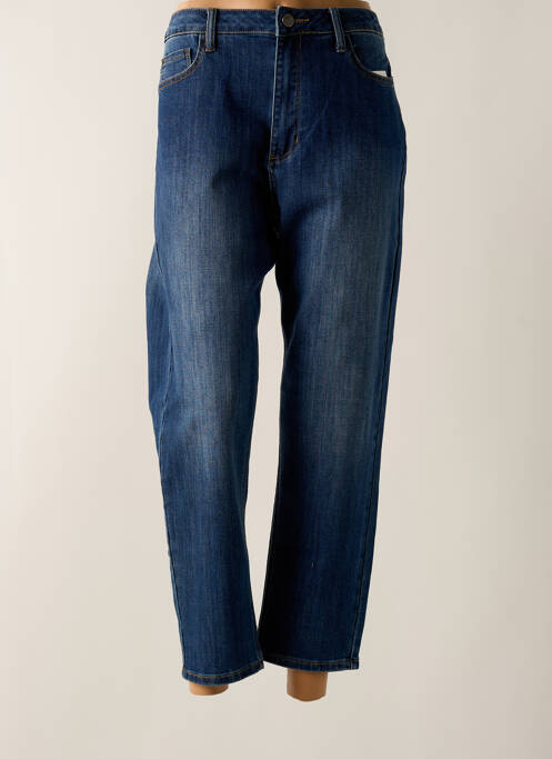 Blugi cu croială dreaptă albastru KAFFE femeie