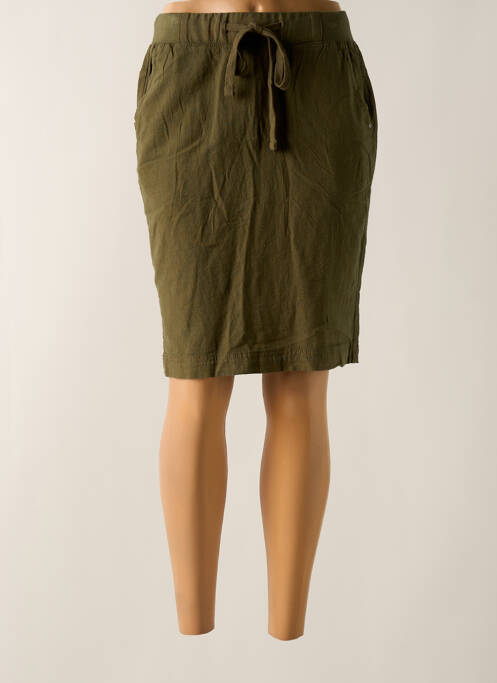 Fustă midi verde KAFFE femeie