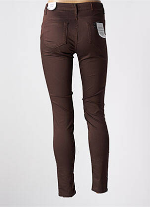 Pantalon slim buzunare maro LIU JO femeie