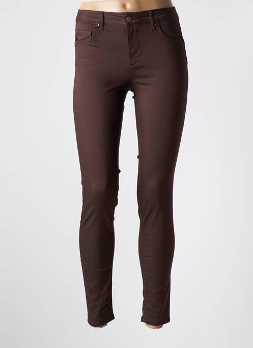 Pantalon slim maro LIU JO femeie