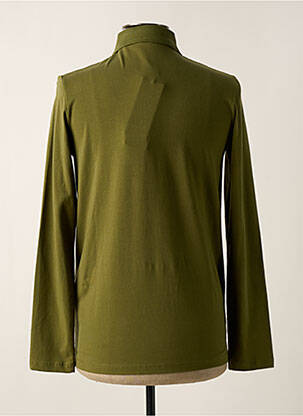 Polo mâneci lungi mâneci lungi verde KARL LAGERFELD bărbat