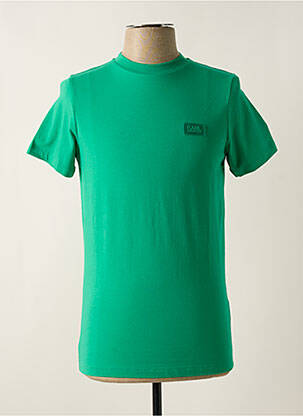 Tricou elasticitate mâneci scurte verde KARL LAGERFELD bărbat