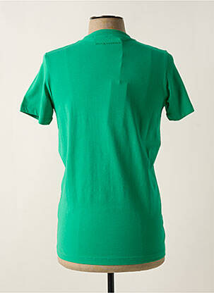Tricou elasticitate mâneci scurte verde KARL LAGERFELD bărbat