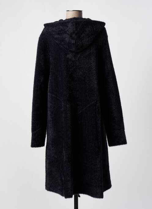 Palton lung negru VICTORY BOAT LINE femeie