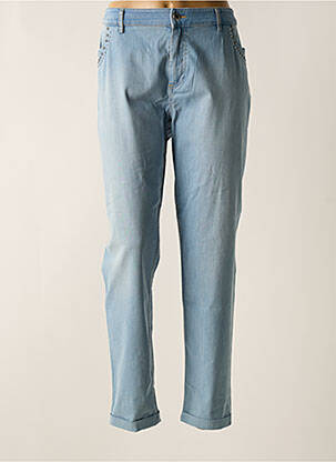 Blugi cu croială slim albastru EVA KAYAN femeie