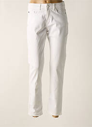 Pantalon slim elasticitate mărime normală alb DOLCEZZA femme