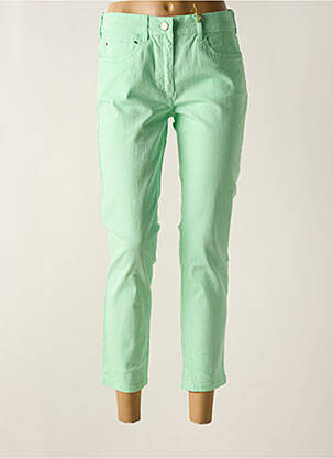 Pantalon 7/8 elasticitate mărime normală verde ZERRES femeie