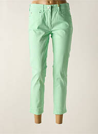 Pantalon 7/8 elasticitate mărime normală verde ZERRES femme