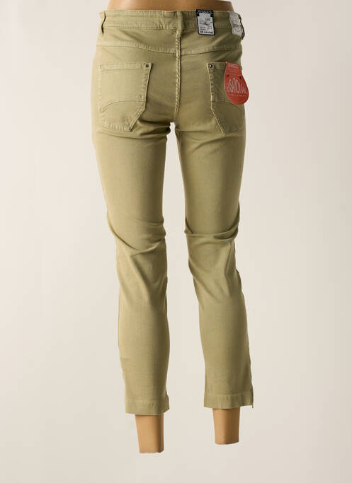 Pantalon 7/8 elasticitate mărime normală verde ZERRES femme