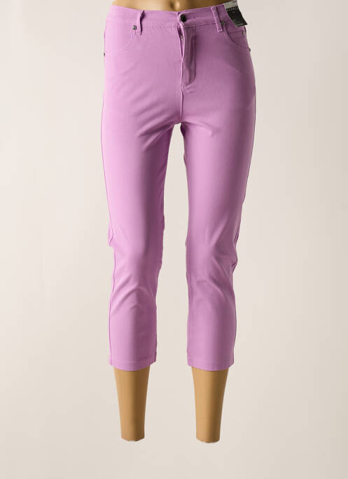 Pantalon trei sferturi violet MARBLE femeie