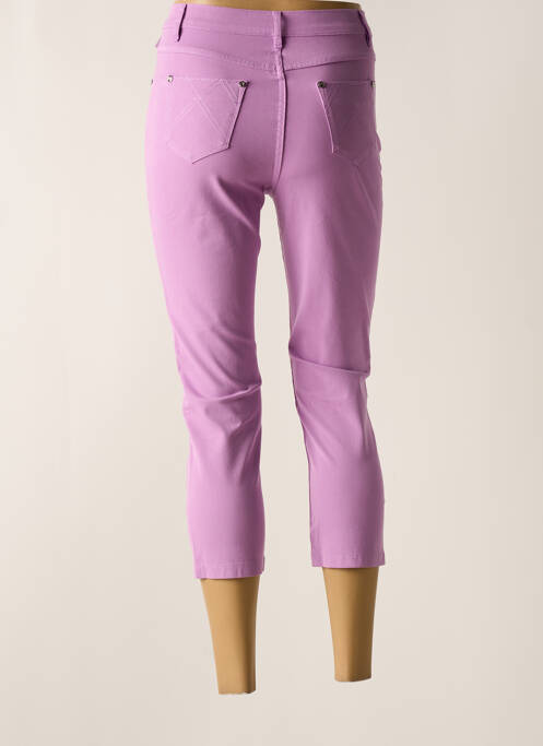 Pantalon trei sferturi violet MARBLE femeie