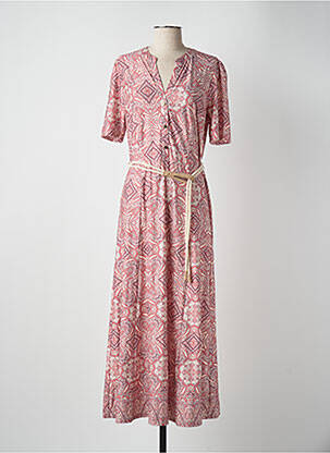 Rochie lungă portocaliu K-DESIGN femeie